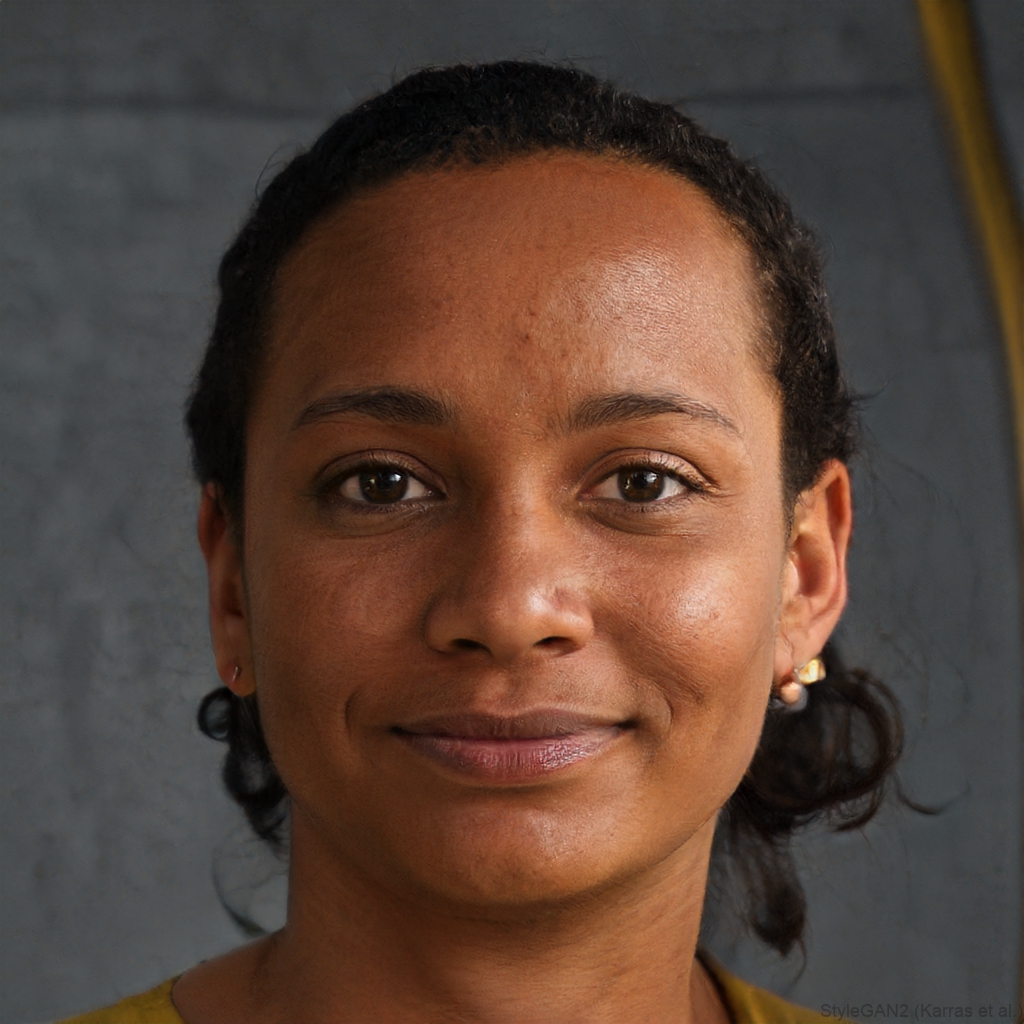 Portret van Amira Benali